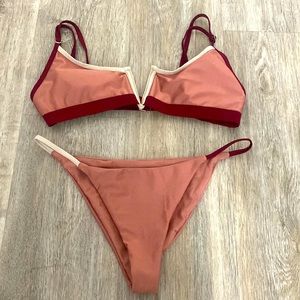 Women’s bathing, suit bottoms, size medium tops, size small